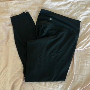 Lululemon Black Full Length Leggings Size 16